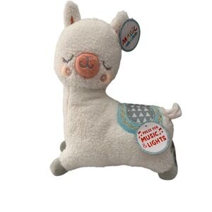 Musical Light-Up Llama Plush Toy Magic Years Certified‎ Baby Safe Alpaca Rashti